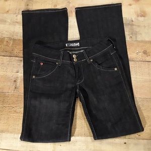 Hudson Flare Leg Jeans size 25 Dark Wash Navy SNV